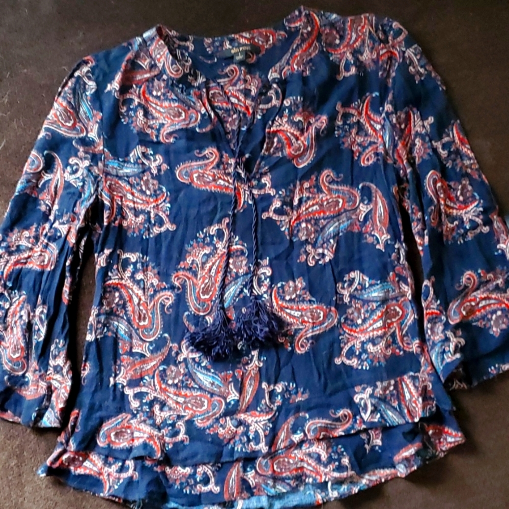 Lovely Flowy Paisley Top